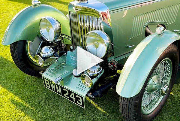1935 Aston Martin Mark II Bertelli Sports Saloon / With Neil Pickstone