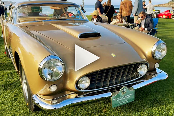 1956 Ferrari 410 Superamerica Pinin Farina Coupe / With Al Barbour